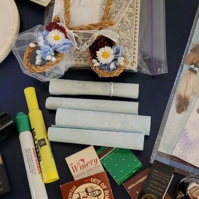 MISC MATCHBOOKS, KEY RINGS, MINI CALCULATORS AND MORE