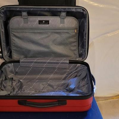 LUGGAGE CASES AND TWO TRAVEL BAGS