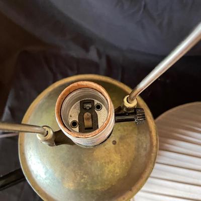 Brass & Wrought Iron Pitcher Lamp (LR-SS)