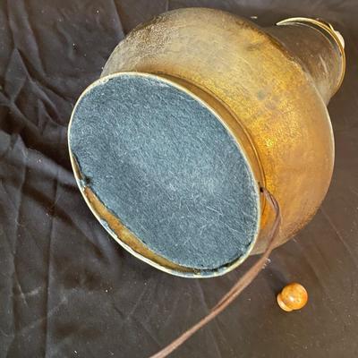 Brass & Wrought Iron Pitcher Lamp (LR-SS)