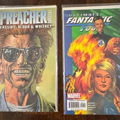 18 vintage comic books 90s -2000s