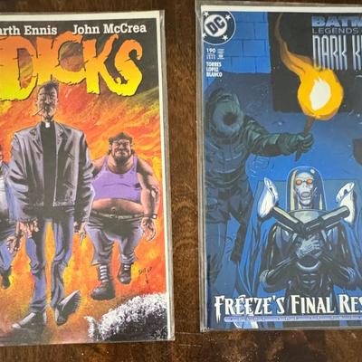 18 vintage comic books 90s -2000s