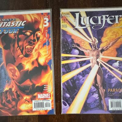 18 vintage comic books 90s -2000s