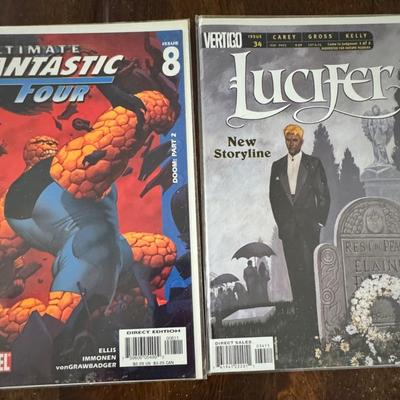 18 vintage comic books 90s -2000s