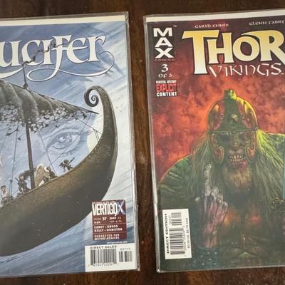 18 vintage comic books 90s -2000s