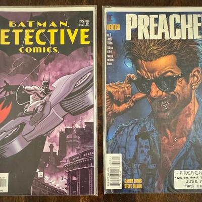 18 vintage comic books 90s -2000s