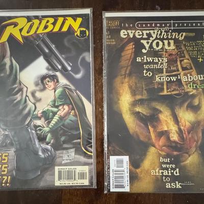 18 vintage comic books 90s -2000s