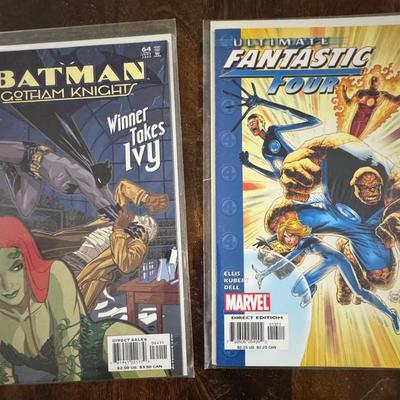 18 vintage comic books 90s -2000s