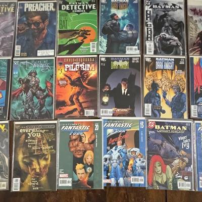 18 vintage comic books 90s -2000s