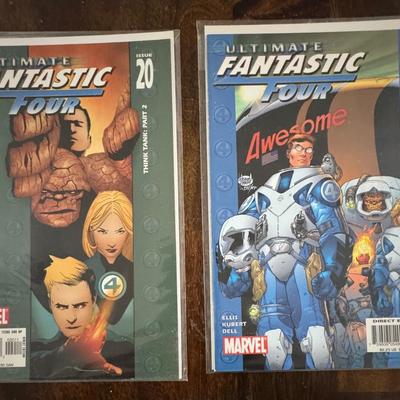 18 vintage comic books 90s -2000s