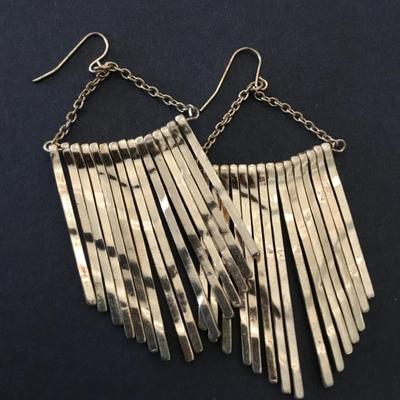 Super cute vintage boho statement earrings