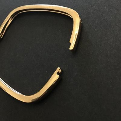 Vintage Gold tone clamp bracelet