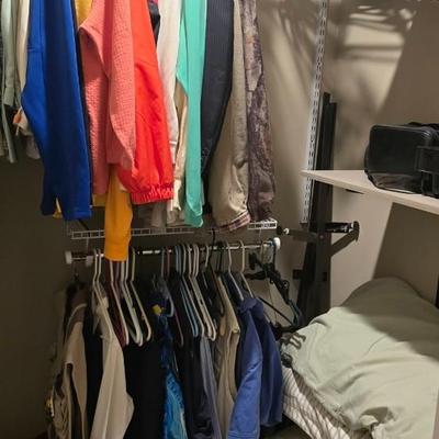 Closet contents