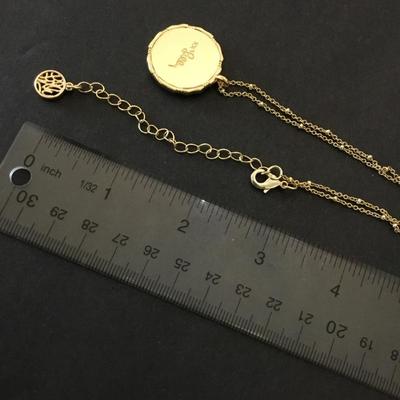 My Lilly gold drop necklace