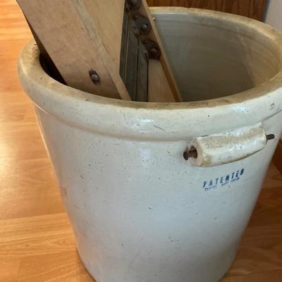 Red Wing 8 crock & Sauerkraut shredder