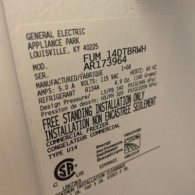 Smaller stand up freezer