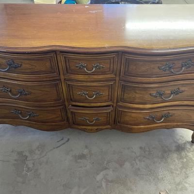 Dixie long dresser & mirror