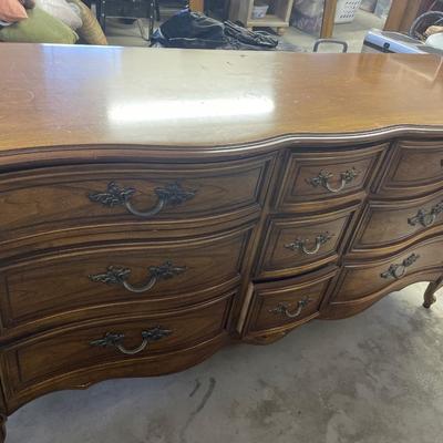 Dixie long dresser & mirror