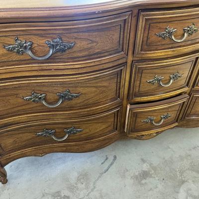 Dixie long dresser & mirror