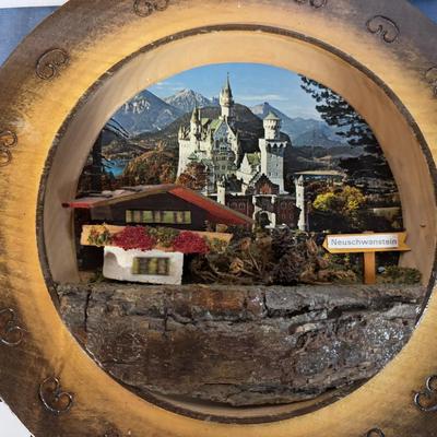 Vintage German Wood Wall Hangings