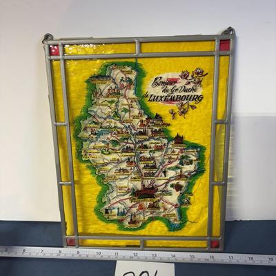Stain Glass Luxembourg Wall Hanging