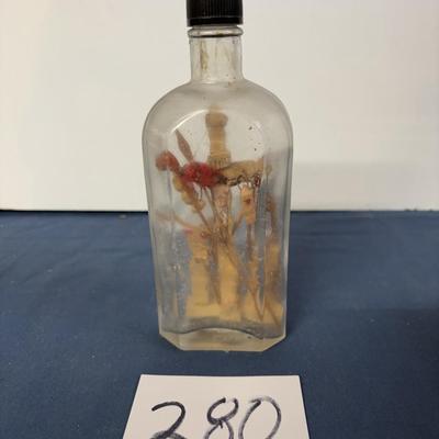 Vintage Cross in a Bottle