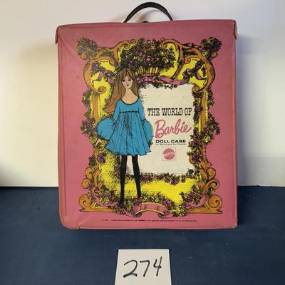 Vintage Barbie Doll Case