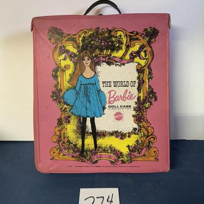 Vintage Barbie Doll Case