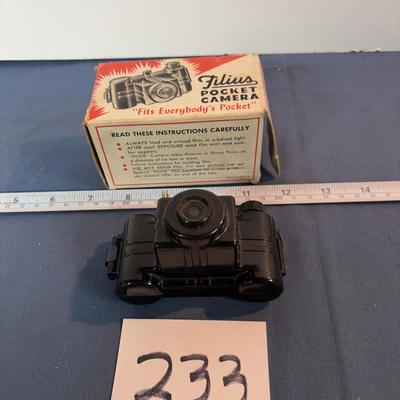 Vintage Filius Pocket Camera