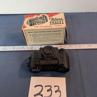Vintage Filius Pocket Camera