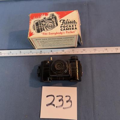 Vintage Filius Pocket Camera