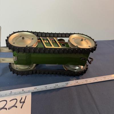 Marx Tin Tractor With Blade