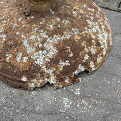 Vintage Metal Bird Feeder