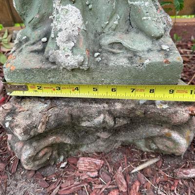 Vintage Weathered Terracotta Garden Statue – Classical Lady