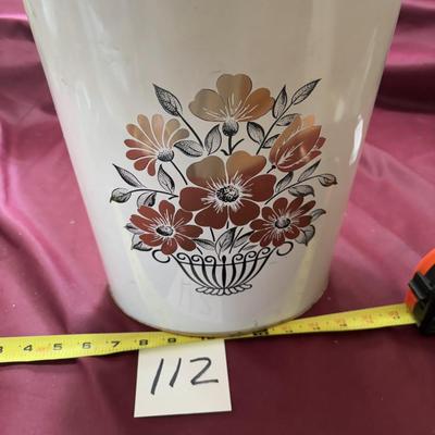 Vintage Trash Can