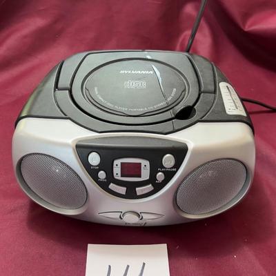 Sylvania Radio and CD Player