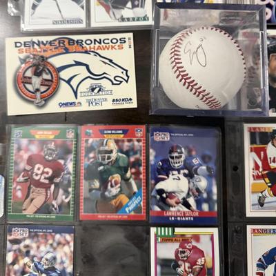 Denver Bronco 85 signed with certificate