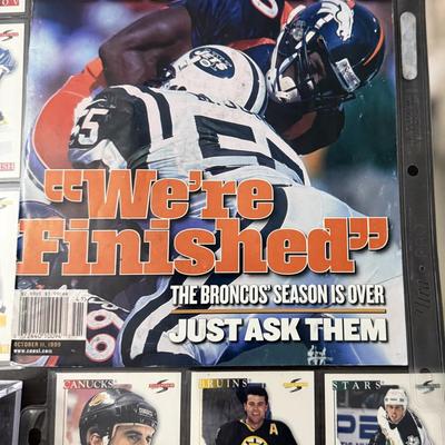 Denver Bronco 85 signed with certificate