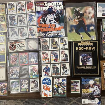 Denver Bronco 85 signed with certificate