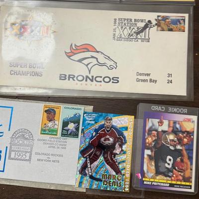 Denver Bronco 85 signed with certificate