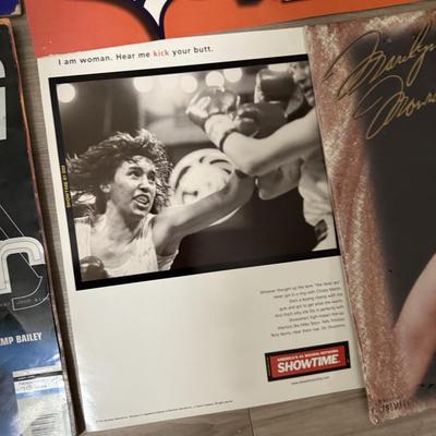 Signed avalanche photograph with certificate of authenticity
