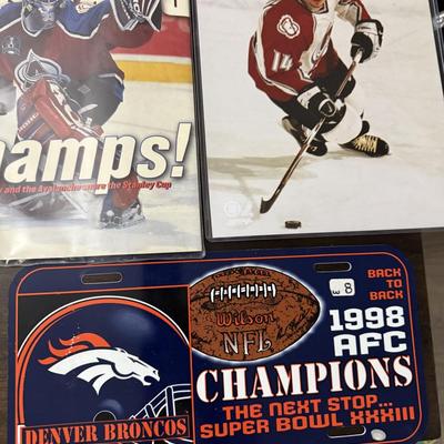 Boxing, Walt Disney, Avalanche, Denver Broncos trading cards