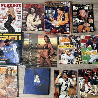 Vintage magazines and Marilyn Monroe