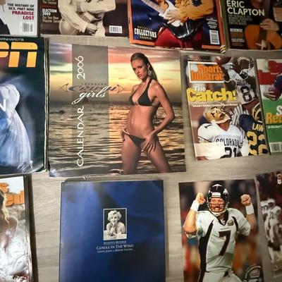 Vintage magazines and Marilyn Monroe