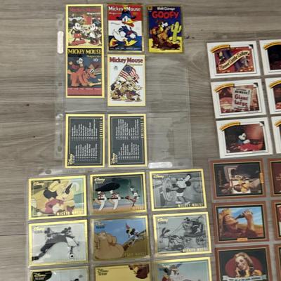 Walt Disney boxing hockey collectible cards
