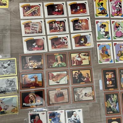 Walt Disney boxing hockey collectible cards