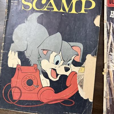 Very old comic books 12 cent 15 cent and 20 cent