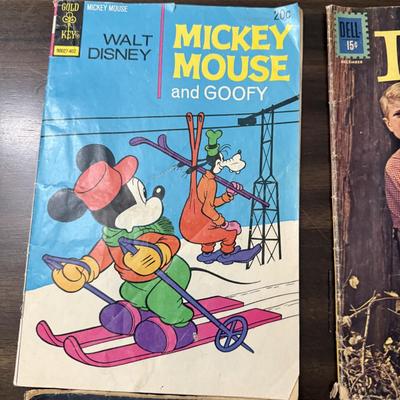 Very old comic books 12 cent 15 cent and 20 cent