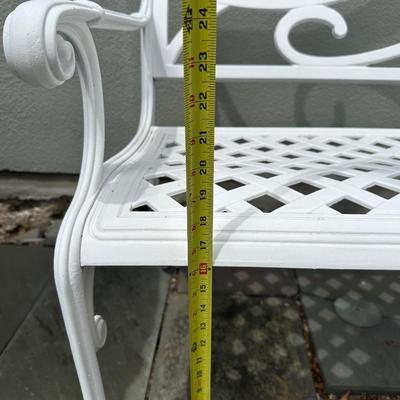 Cast Aluminum Park Bench (2 of 2)
