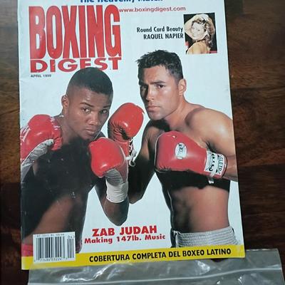 Boxing football hockey magazines